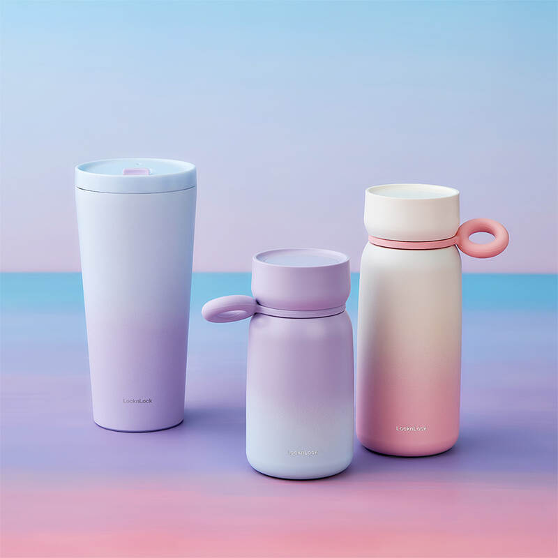 Bình giữ nhiệt LocknLock Metro Studio Gradation tumbler 540ml, 480ml và 350ml bằng thép không gỉ image number null